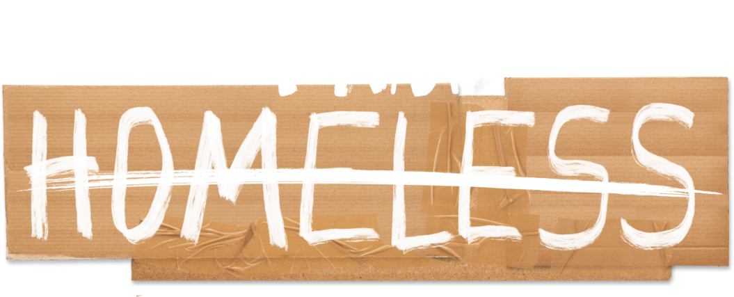 Cardboard cuts I Am Homeless