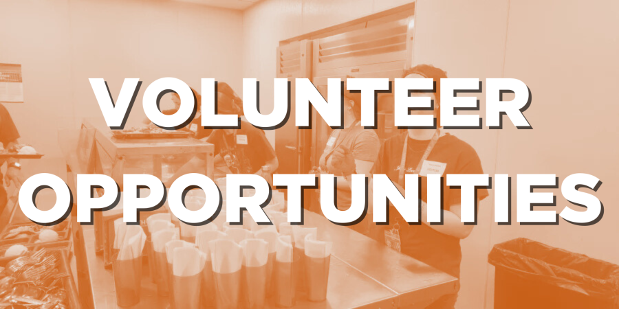 Volunteer page header